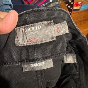 Torrid Charcoal Super Soft Pants